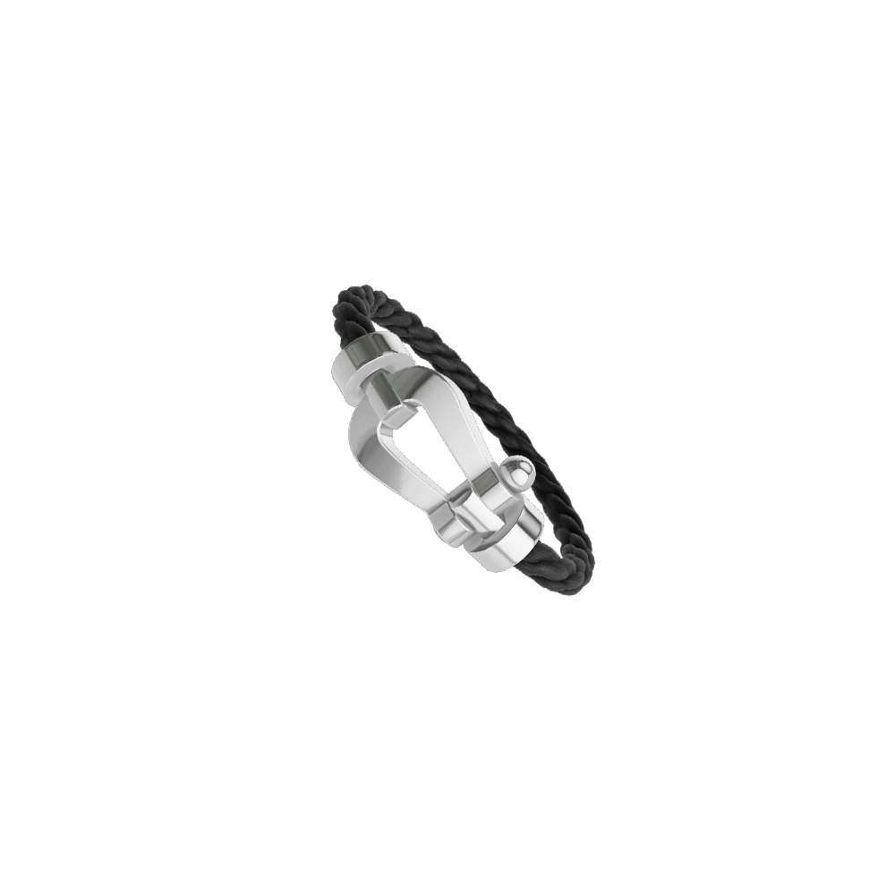 925 sterling silver, smooth horseshoe bracelet without diamonds, XL size
925 sterling silver, smooth horseshoe bracelet without diamonds, XL size