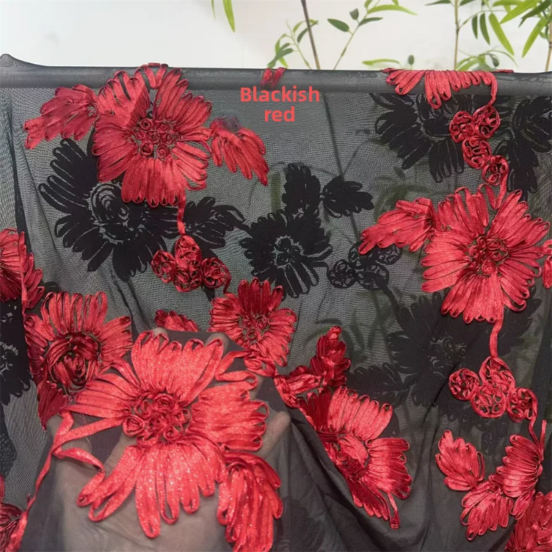 Sequin Embroidery Lace Chiffon Mesh Fabric for DIY Sewing Evening Dress Clothing Fashion Designer Fabrics Material Cloth
Sequin Embroidery Lace Chiffon Mesh Fabric for DIY Sewing Evening Dress Clothing Fashion Designer Fabrics Material Cloth