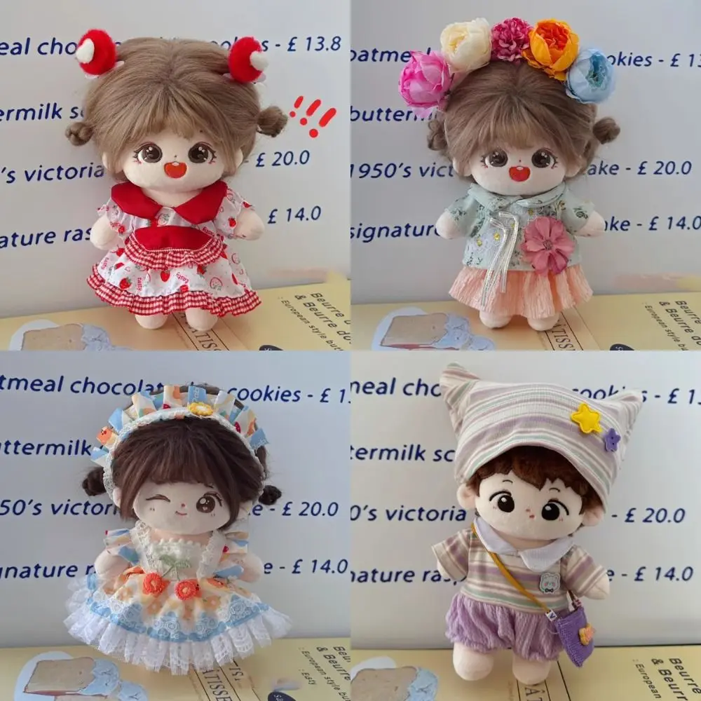 Replacement Outfit 20CM Cotton Doll Clothes Plush Patch Changing Stuffed Doll Plush Suit DIY Clothing Sweet Skirt
Replacement Outfit 20CM Cotton Doll Clothes Plush Patch Changing Stuffed Doll Plush Suit DIY Clothing Sweet Skirt