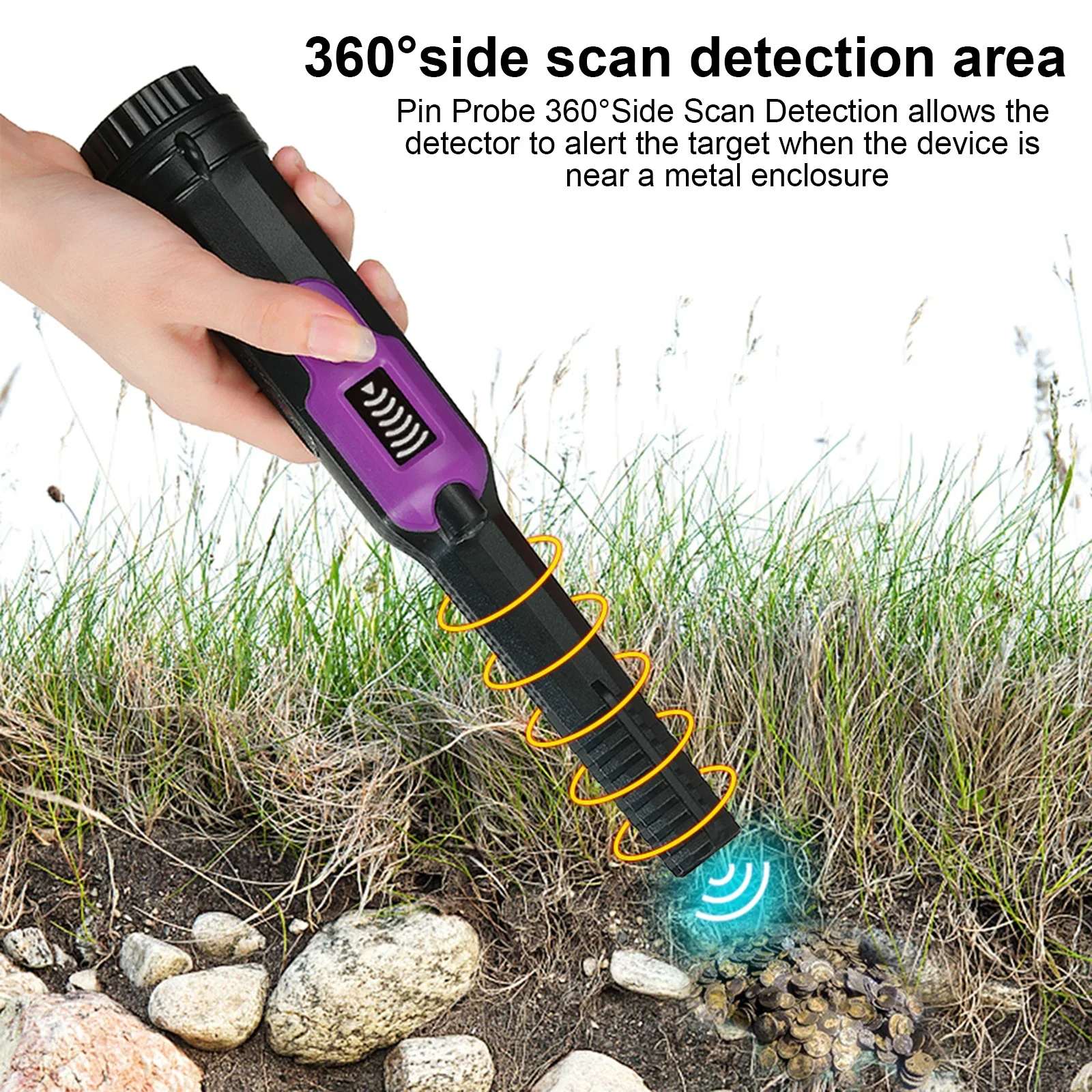 Exploration Portable Metal Detector Waterproof Precision Metal Detector with Lcd Display for Exploring Treasures
Exploration Portable Metal Detector Waterproof Precision Metal Detector with Lcd Display for Exploring Treasures