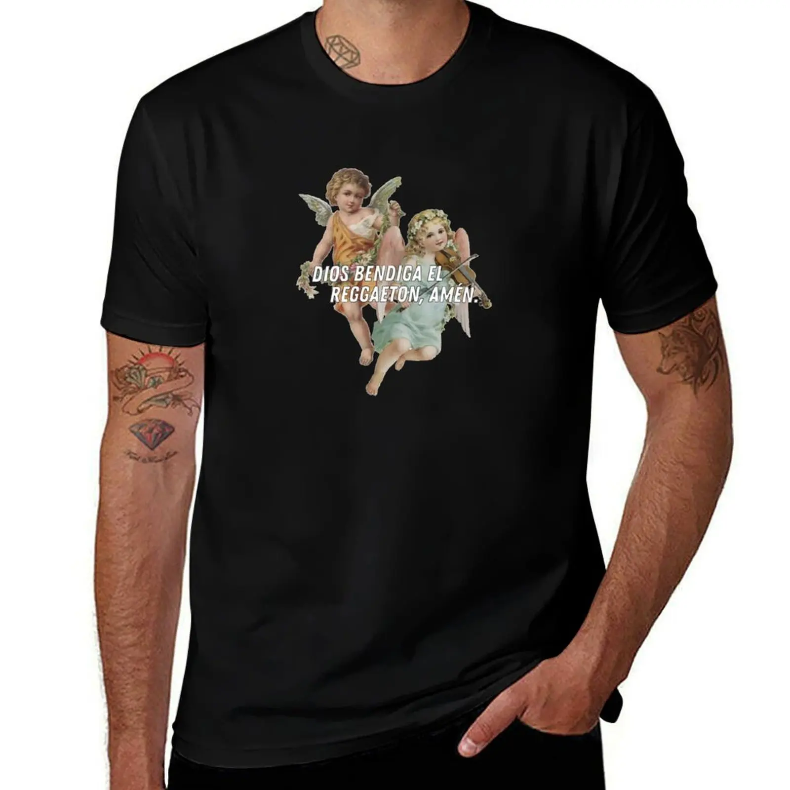 Dios bendiga el reggaeton amen T-Shirt cotton tshirt 100% t shirt for man 100 percent cotton T-Shirt
Dios bendiga el reggaeton amen T-Shirt cotton tshirt 100% t shirt for man 100 percent cotton T-Shirt