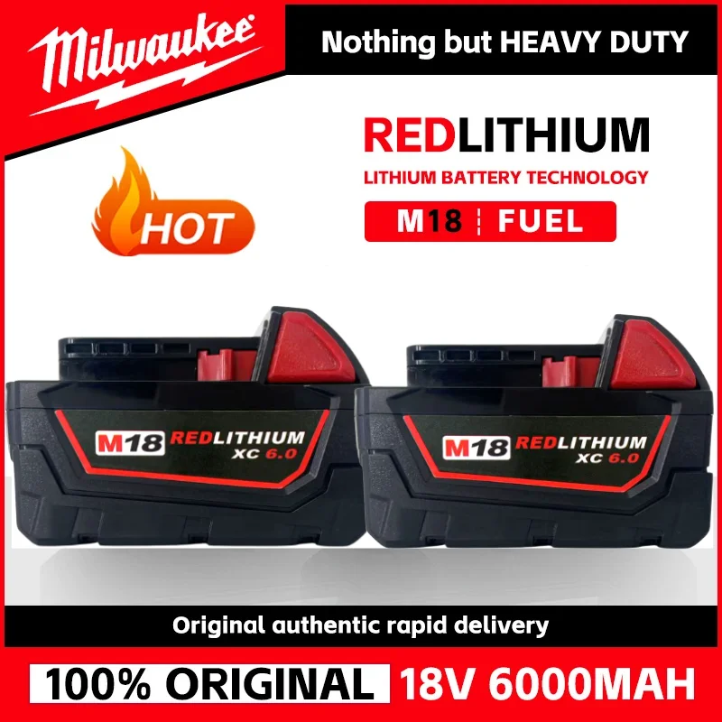 2025New Milwaukee battery, M18 battery, M18B6,5.0Ah,6.0AhCharger, Integrated Circuit, Milwaukee Tool Lithium BatteryMilwaukee
2025New Milwaukee battery, M18 battery, M18B6,5.0Ah,6.0AhCharger, Integrated Circuit, Milwaukee Tool Lithium BatteryMilwaukee