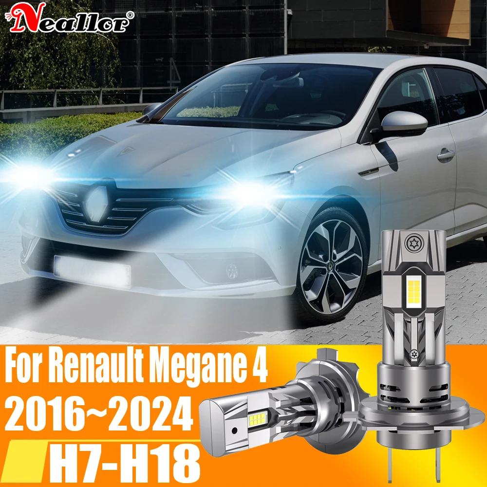 2 шт., Автомобильные светодиодные лампы H7 Canbus H18 6000K 12 В 55 Вт для Renault Megane 4 2016 ~ 2024
2 шт., Автомобильные светодиодные лампы H7 Canbus H18 6000K 12 В 55 Вт для Renault Megane 4 2016 ~ 2024