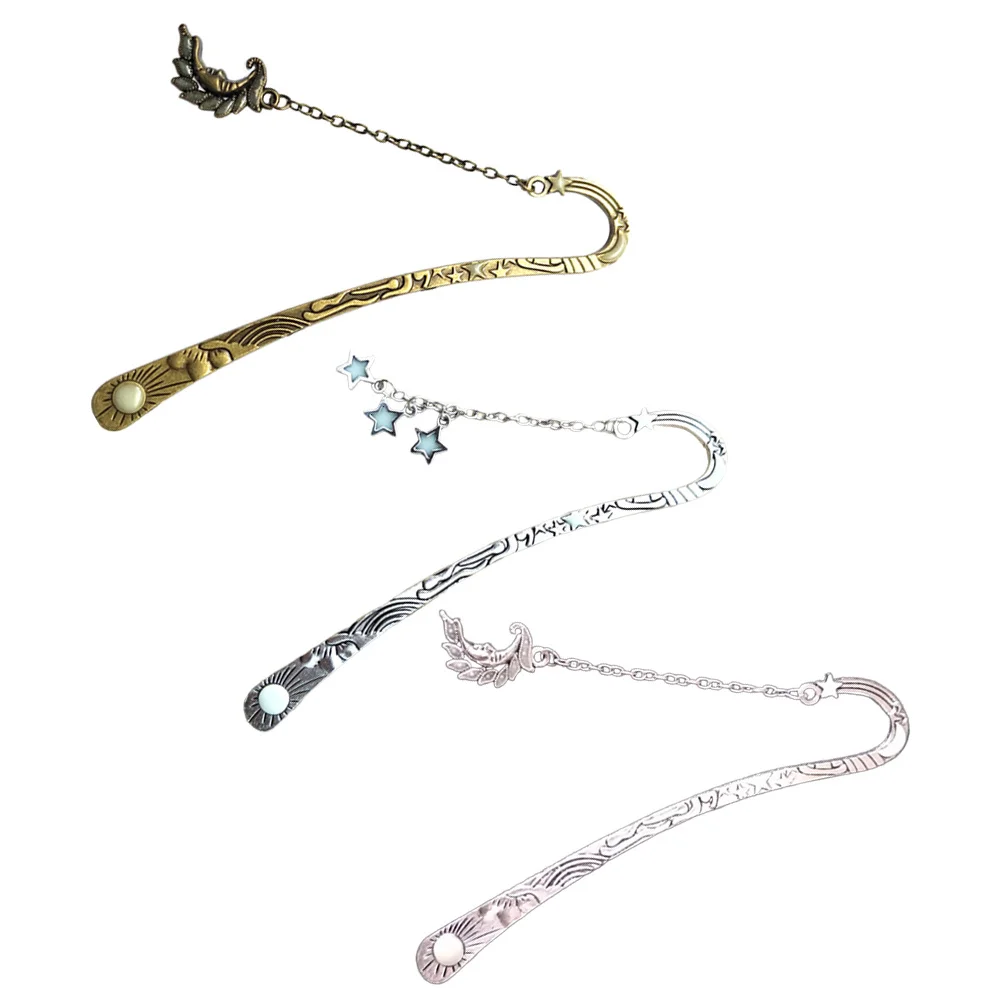 3Pcs Metal Bookmark Retro Pendant Decoration Reading Markers Suitable for Teachers Students Bookmarks Bookmark 
3Pcs Metal Bookmark Retro Pendant Decoration Reading Markers Suitable for Teachers Students Bookmarks Bookmark