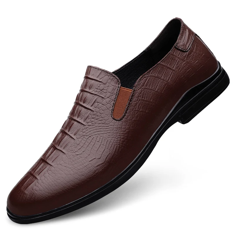 Genuine Cow Leather Men's Loafers Fashion Casual Men's Shoes Comfortable Breathable Shoes Business Formal Shoes
Genuine Cow Leather Men's Loafers Fashion Casual Men's Shoes Comfortable Breathable Shoes Business Formal Shoes