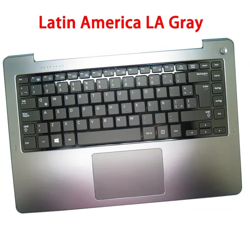 Laptop PalmRest&Keyboard For Samsung NP540U4E NP530U4E 540U4E 530U4E Latin LA Swiss SW Slovenian SL SV Canada CA Touchpad New
Laptop PalmRest&Keyboard For Samsung NP540U4E NP530U4E 540U4E 530U4E Latin LA Swiss SW Slovenian SL SV Canada CA Touchpad New