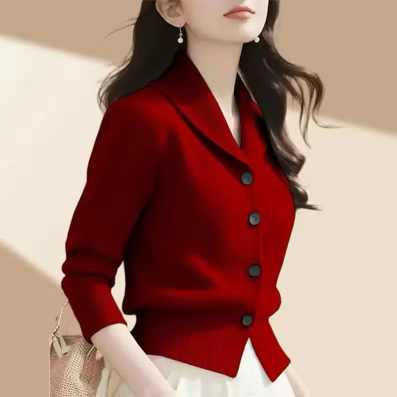 Knitted Cardigan Jacket Women Clothing Spring Winter 2025New Style Long Sleeved Outerwear Sweater Coat Female Casual Ladies Tops
Knitted Cardigan Jacket Women Clothing Spring Winter 2025New Style Long Sleeved Outerwear Sweater Coat Female Casual Ladies Tops
