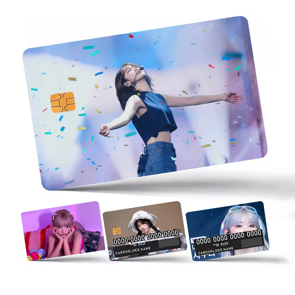 Le Girls S-serafim Stickers Bank Credit Card Stickers Metro-Card Skin Cover Waterproof Removable Debit Covers Sticker
Le Girls S-serafim Stickers Bank Credit Card Stickers Metro-Card Skin Cover Waterproof Removable Debit Covers Sticker