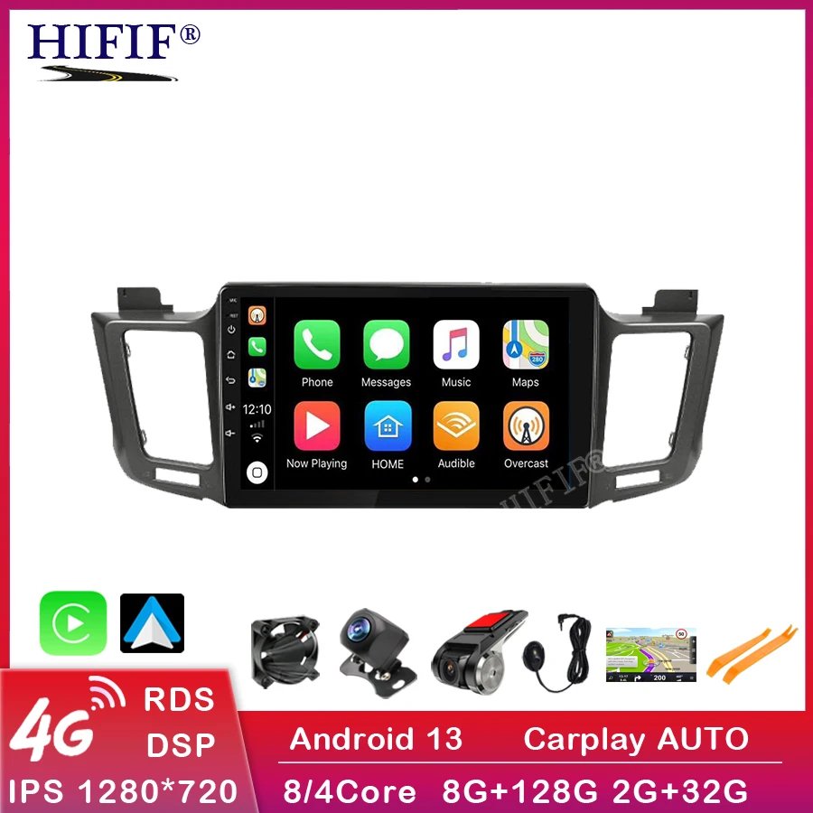 Android 13 For Toyota RAV4 4 XA40 5 XA50 2012 - 2018 Car Radio Multimedia Video Player Navigation GPS No 2din 2 din dvd
Android 13 For Toyota RAV4 4 XA40 5 XA50 2012 - 2018 Car Radio Multimedia Video Player Navigation GPS No 2din 2 din dvd