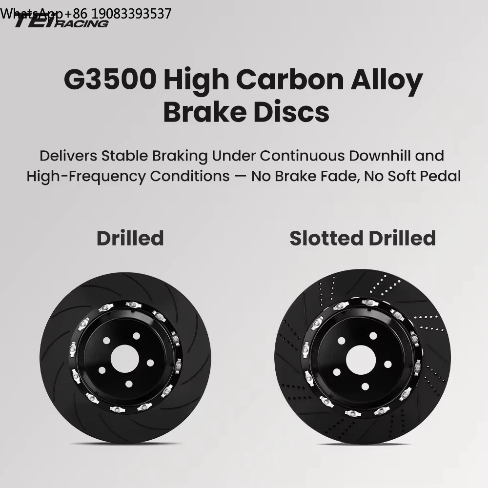 TEI T665 6 Piston Calipers 17 18 Inch Wheel Big Brake Calipers Kit for Tank 300 Land Cruiser
TEI T665 6 Piston Calipers 17 18 Inch Wheel Big Brake Calipers Kit for Tank 300 Land Cruiser