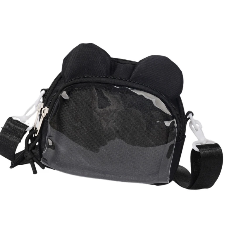 652F Stylish Ita Bag Crossbody Bag With Clear Badge Display Holder Designs Shoulder Purse with Adjustable Strap For Student
652F Stylish Ita Bag Crossbody Bag With Clear Badge Display Holder Designs Shoulder Purse with Adjustable Strap For Student