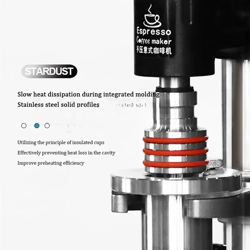 Espresso Machine Cappuccino Coffee Machine Home Office Hand Pressure Coffee Maker Small Outdoor
Espresso Machine Cappuccino Coffee Machine Home Office Hand Pressure Coffee Maker Small Outdoor