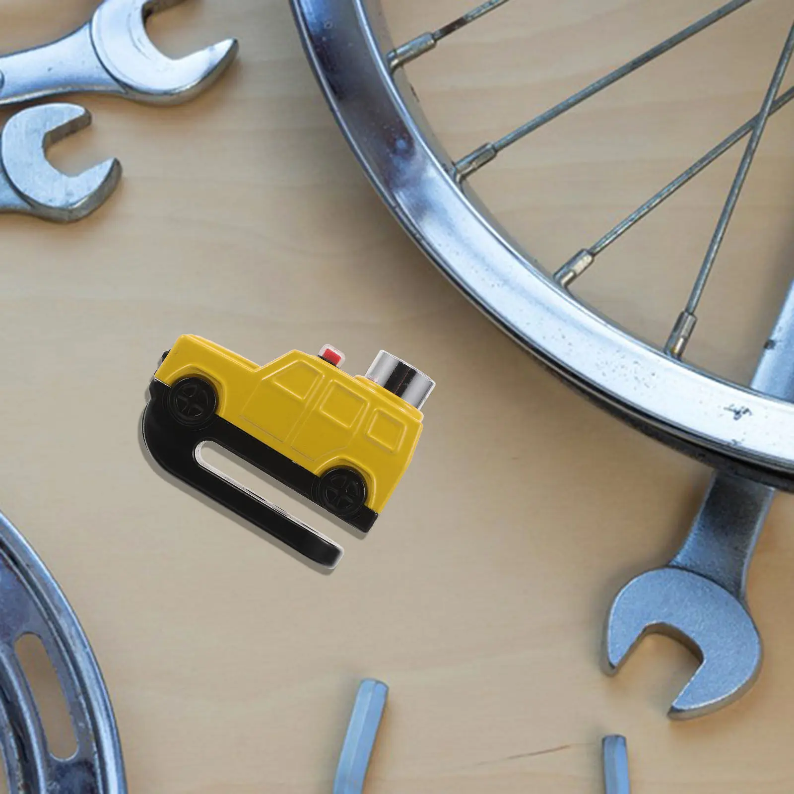 Bike Disc Brake Lock Car Shape Anti-Theft USB Rechargeable Alarm 110Db Loud Waterproof Alarm Disc Lock for Bicycle Motorcycle
Bike Disc Brake Lock Car Shape Anti-Theft USB Rechargeable Alarm 110Db Loud Waterproof Alarm Disc Lock for Bicycle Motorcycle