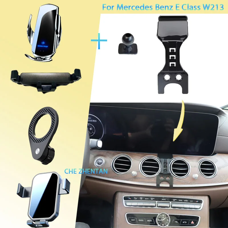 Автомобильный держатель мобильного телефона для Mercedes Benz E Class W213 2017 ~ 2023 360 ° Вращающееся автомобильное крепление, GPS-навигационная подставка, автоаксессуары
Автомобильный держатель мобильного телефона для Mercedes Benz E Class W213 2017 ~ 2023 360 ° Вращающееся автомобильное крепление, GPS-навигационная подставка, автоаксессуары