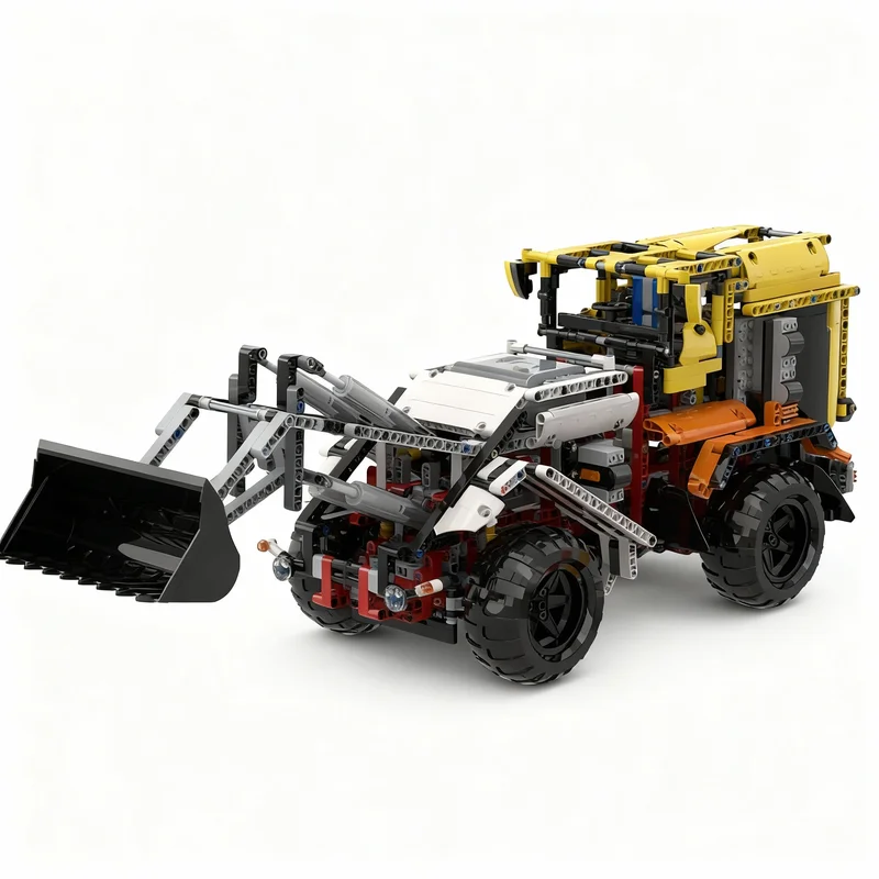 1631pcs MOC Front Loader Technical Model Building Blocks Construction Toy Christmas Gifts DIY Creative Idea Education Birthday
1631pcs MOC Front Loader Technical Model Building Blocks Construction Toy Christmas Gifts DIY Creative Idea Education Birthday
