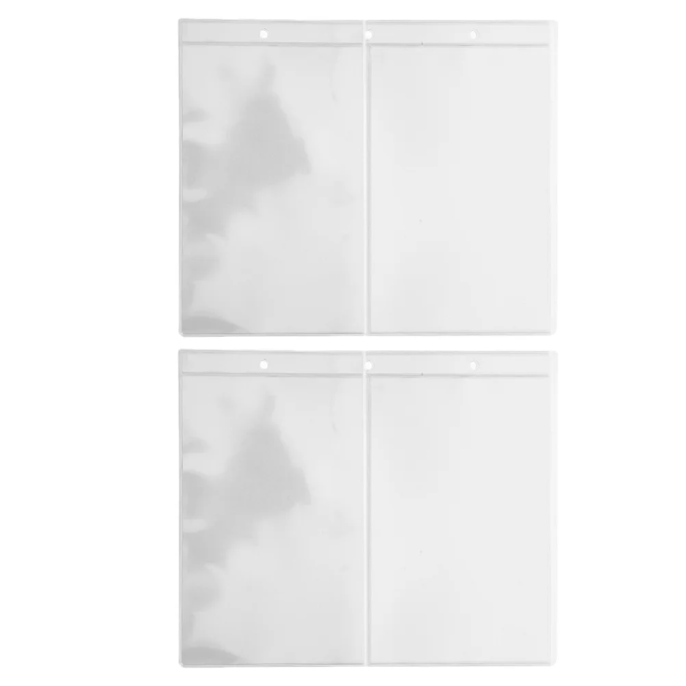 2pcs Transparent Bill Book Pages For Banknotes Storage Large Capacity Pvc Money Holder Clear Protective Sleeves Lightweight
2pcs Transparent Bill Book Pages For Banknotes Storage Large Capacity Pvc Money Holder Clear Protective Sleeves Lightweight
