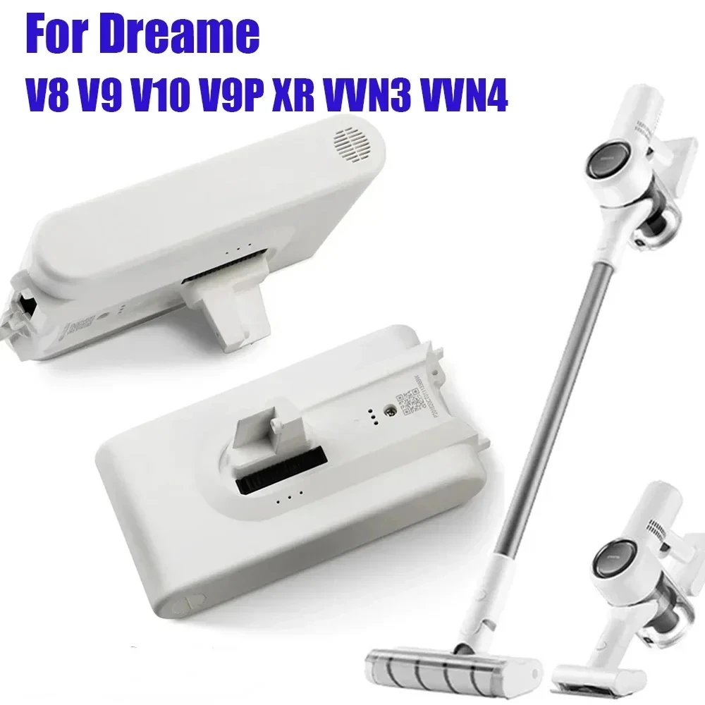 25.2V 5000mAh V8 V9 V10 V9P XR VVN3 Lithium ion Battery for Dreame Handheld Cordless Vacuum Cleaner Parts Replacement Battery
25.2V 5000mAh V8 V9 V10 V9P XR VVN3 Lithium ion Battery for Dreame Handheld Cordless Vacuum Cleaner Parts Replacement Battery