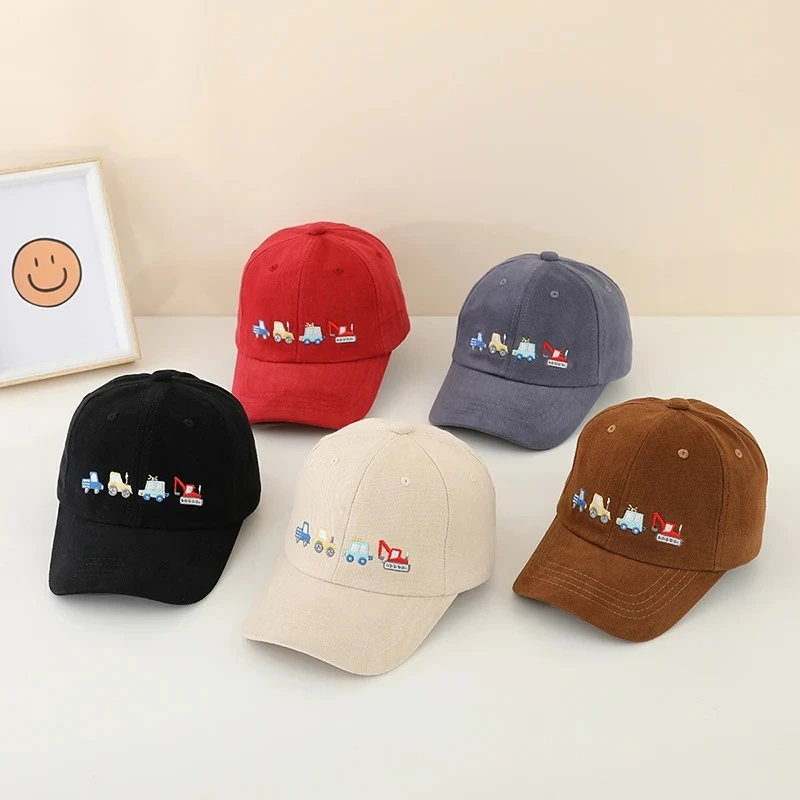 School Boy Baseball Hats Bulldozer Excavator Embroidered Children Outdoor Summer Kids Caps for 2-8Years Baby Sports Hats Cotton
School Boy Baseball Hats Bulldozer Excavator Embroidered Children Outdoor Summer Kids Caps for 2-8Years Baby Sports Hats Cotton