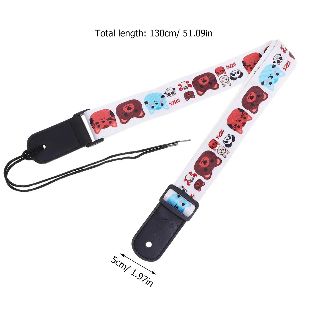 Ukulele Strap Soft Polyamide PU Cartoon Animals Adjustable Length Guitar Shoulder For Kids Ukulele Accessories
Ukulele Strap Soft Polyamide PU Cartoon Animals Adjustable Length Guitar Shoulder For Kids Ukulele Accessories
