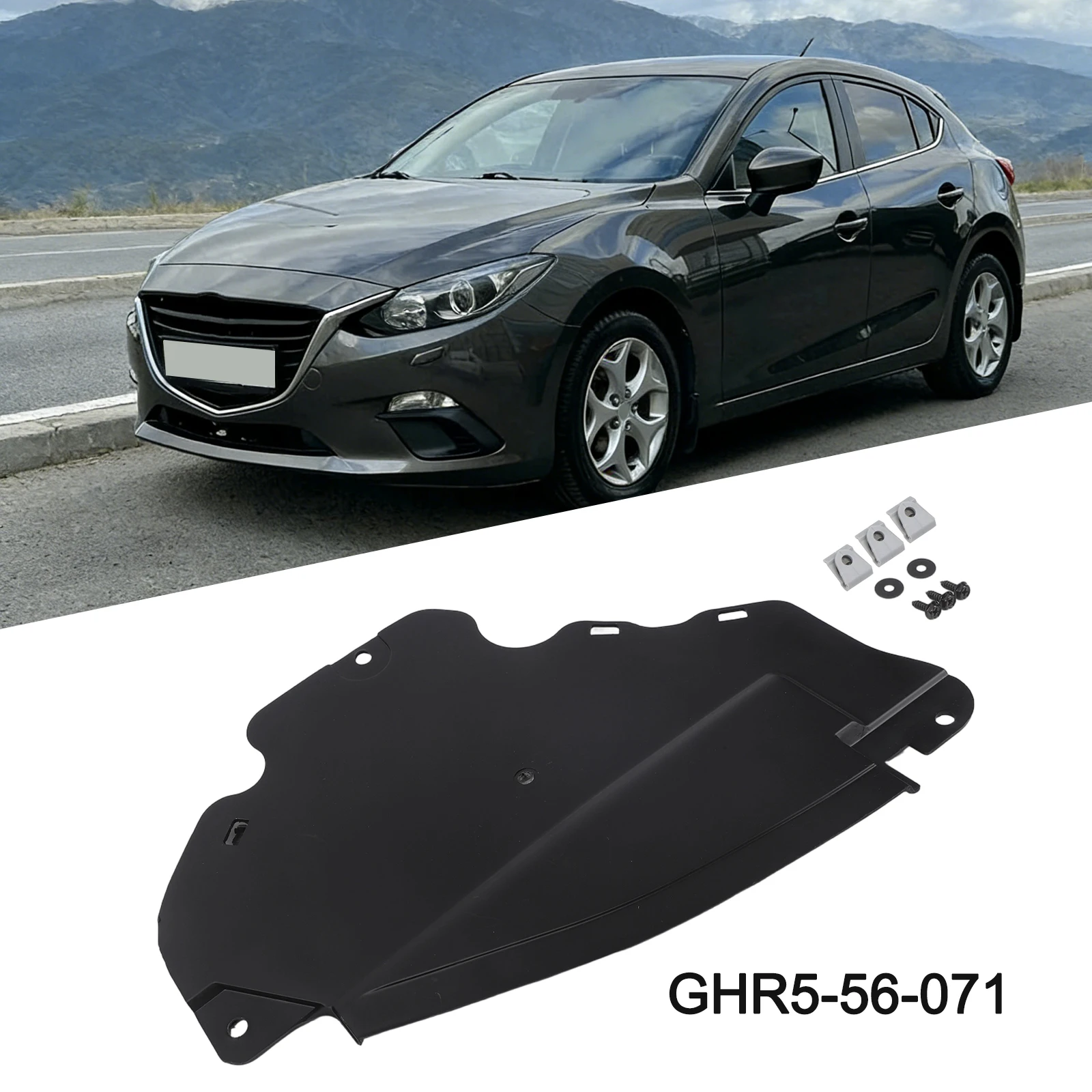 GHR5-56-071 Under Cover for Access Panel ABS Replacement for 3 (2014-2018) and 6 (2014-2021) OEM Specification
GHR5-56-071 Under Cover for Access Panel ABS Replacement for 3 (2014-2018) and 6 (2014-2021) OEM Specification