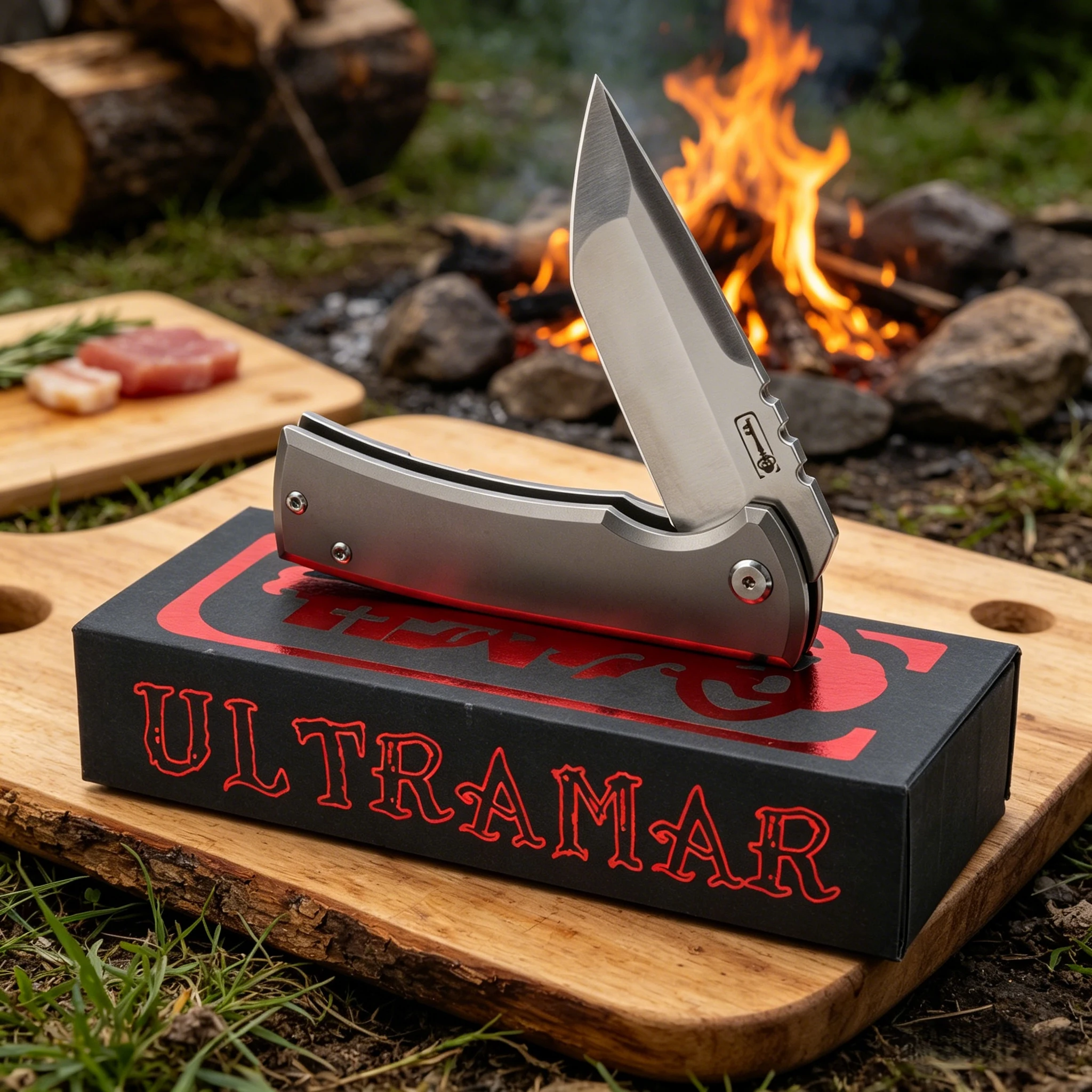 Chaves Knives Redeemer Titanium Alloy Folding Knife, Made of M390 Steel, Outdoor Emergency Knife for Camping in the Wild
Chaves Knives Redeemer Titanium Alloy Folding Knife, Made of M390 Steel, Outdoor Emergency Knife for Camping in the Wild
