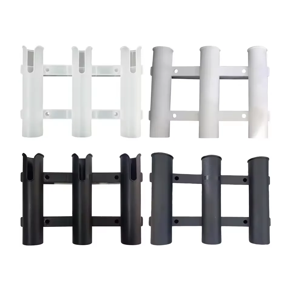 Boat Plastic Fishing Rod Rack Holder 3 Tube Link Fishing Rod Holder Rack Durable Pole Tube Mount Bracket for Boat Marine Trailer
Boat Plastic Fishing Rod Rack Holder 3 Tube Link Fishing Rod Holder Rack Durable Pole Tube Mount Bracket for Boat Marine Trailer
