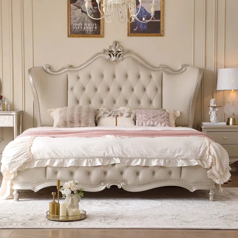 Nordic wooden Double bed 180x200cm bedroom elegant high-end modern beds interior comfortable camas modermas designer furniture
Nordic wooden Double bed 180x200cm bedroom elegant high-end modern beds interior comfortable camas modermas designer furniture