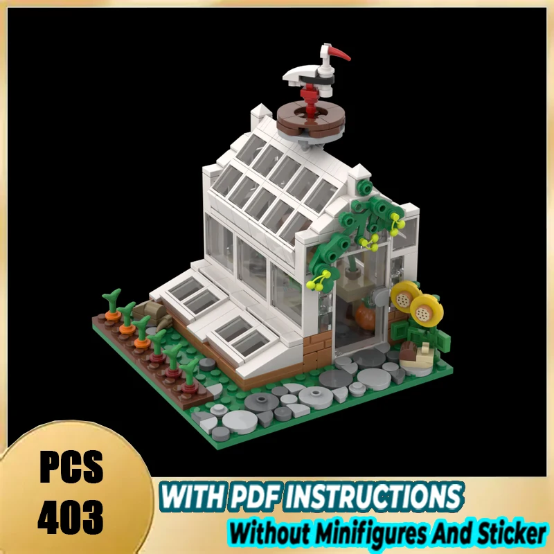 Exquisite brand new MOC building blocks Victorian Greenhouse technical modules bricks model gift Christmas toy DIY assembly set!
Exquisite brand new MOC building blocks Victorian Greenhouse technical modules bricks model gift Christmas toy DIY assembly set!