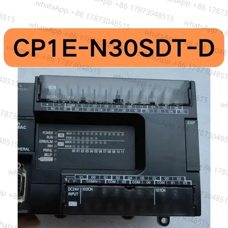 The second-hand CP1E-N30SDT-D PLC controller tested OK and its function is intact
The second-hand CP1E-N30SDT-D PLC controller tested OK and its function is intact