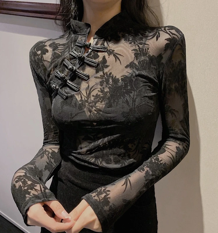 eer Женская базовая одежда с китайскими пуговицами, прозрачная модная уличная одежда, длинная Sve, приталенная полиэстеровая ткань Cosite
eer Женская базовая одежда с китайскими пуговицами, прозрачная модная уличная одежда, длинная Sve, приталенная полиэстеровая ткань Cosite