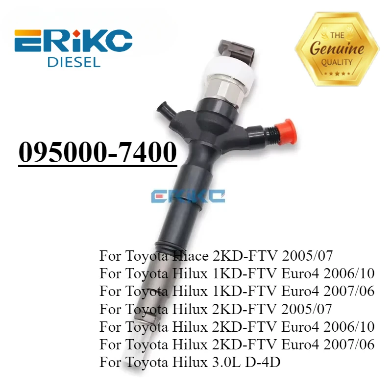 095000 -7400 095000 -7401 Распылитель форсунок Common Rail для Toyota 23670-09330 23670-0L050 23670-39186 23670-39216
095000 -7400 095000 -7401 Распылитель форсунок Common Rail для Toyota 23670-09330 23670-0L050 23670-39186 23670-39216