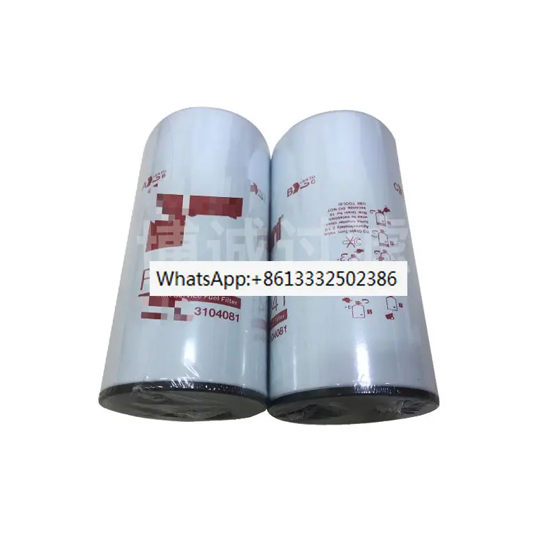 2 шт. альтернативный фильтрующий элемент FS1041/FS1040/4331011/3104081 генераторная установка/фильтр
2 шт. альтернативный фильтрующий элемент FS1041/FS1040/4331011/3104081 генераторная установка/фильтр