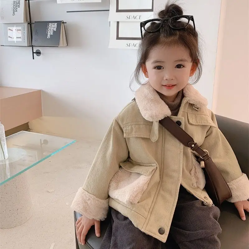 Fashion Girls Winter Jacket Thick Coats Autumn Winter Plus Velvet Trench Jacket Coat Children Clothes for Kids Outerwear TY20
Fashion Girls Winter Jacket Thick Coats Autumn Winter Plus Velvet Trench Jacket Coat Children Clothes for Kids Outerwear TY20