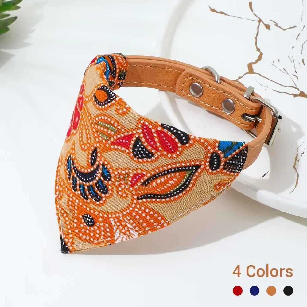 Adjustable Pets Banbana Collar PU Neck Scarf With Printed for Small Medium Large Dogs Cat Puppy Accessories Triangle Scarf XS-L
Adjustable Pets Banbana Collar PU Neck Scarf With Printed for Small Medium Large Dogs Cat Puppy Accessories Triangle Scarf XS-L
