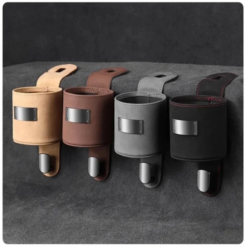 Suede Car Hook Storage Box Seat Back Milk Bottle Beverage Cup Holder Rear Storage Car Storage Box Hook Popular Item 3 Colors
Suede Car Hook Storage Box Seat Back Milk Bottle Beverage Cup Holder Rear Storage Car Storage Box Hook Popular Item 3 Colors