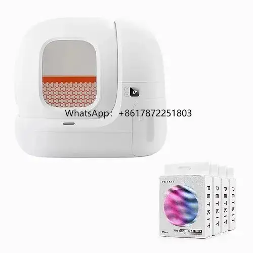 PETKIT PuraMax Self-cleaning Cat Box APP Control Cat Tray Automatic Cat Toilet Wholesale
PETKIT PuraMax Self-cleaning Cat Box APP Control Cat Tray Automatic Cat Toilet Wholesale