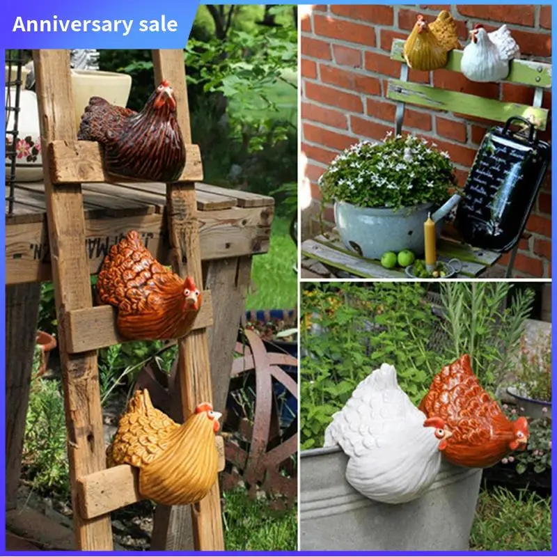 A75P-Clip Ladder Hen Pastoral Chicken Resin Ornaments, Clip Ladder Hen Resin Crafts Cracked Ornaments Decoration
A75P-Clip Ladder Hen Pastoral Chicken Resin Ornaments, Clip Ladder Hen Resin Crafts Cracked Ornaments Decoration