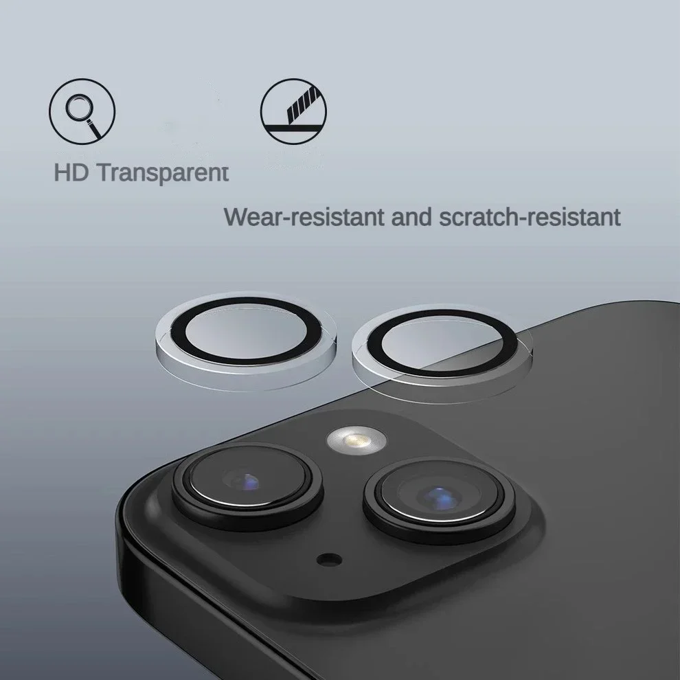 Tempered Glass for iPhone 16 15 14 13 Pro Max Plus Mini Camera Lens Protector Black Circle Protective Lens Film Cover
Tempered Glass for iPhone 16 15 14 13 Pro Max Plus Mini Camera Lens Protector Black Circle Protective Lens Film Cover
