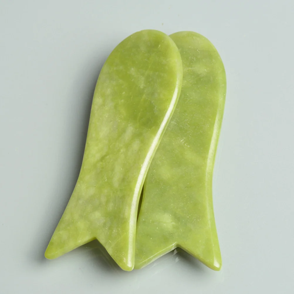 2Pcs Jade Gua Sha Boards Thick Smooth Massaging Tools for Body Scraping Pain Relief Therapy Guasha Board Scarping Tool
2Pcs Jade Gua Sha Boards Thick Smooth Massaging Tools for Body Scraping Pain Relief Therapy Guasha Board Scarping Tool
