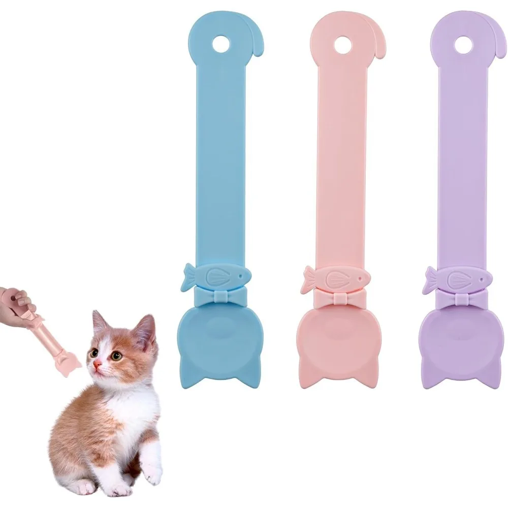 Cat Strip Feeders, Cute Cat Stripe Squeeze Spoon 3 Colors Cat Treat Feeding Spatula Lickable Wet Food Dispenser for Liquid Snack
Cat Strip Feeders, Cute Cat Stripe Squeeze Spoon 3 Colors Cat Treat Feeding Spatula Lickable Wet Food Dispenser for Liquid Snack