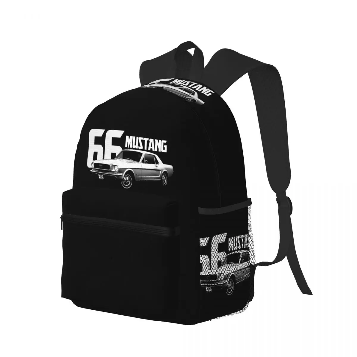 1966 Mustang Student Backpack School Bag Hiking Travel Daypack for Men Women Bookbag Shoulder Bags
1966 Mustang Student Backpack School Bag Hiking Travel Daypack for Men Women Bookbag Shoulder Bags