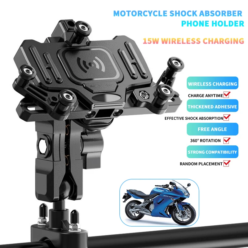 Motorcycle Mobile Phone Holder Wireless Charging For KAWASAKI ER6N ER6F ER-6N Accesorios Bracket
Motorcycle Mobile Phone Holder Wireless Charging For KAWASAKI ER6N ER6F ER-6N Accesorios Bracket