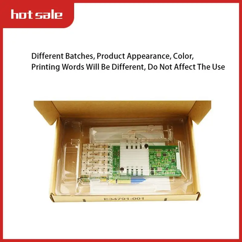 VVNB-I350-4SFP PCI-Ex4 Gigabit Four-Port Fiber Optic Server Portable Network Card I350AM4 Chip Network Card
VVNB-I350-4SFP PCI-Ex4 Gigabit Four-Port Fiber Optic Server Portable Network Card I350AM4 Chip Network Card