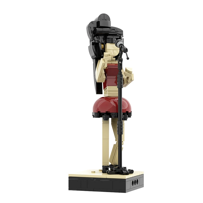 Строительные блоки gobrick MOC Idea Amys winehouse Singer Brickheadzs, коллекция красивых китайских музыкальных блоков, детский подарок на день рождения
Строительные блоки gobrick MOC Idea Amys winehouse Singer Brickheadzs, коллекция красивых китайских музыкальных блоков, детский подарок на день рождения