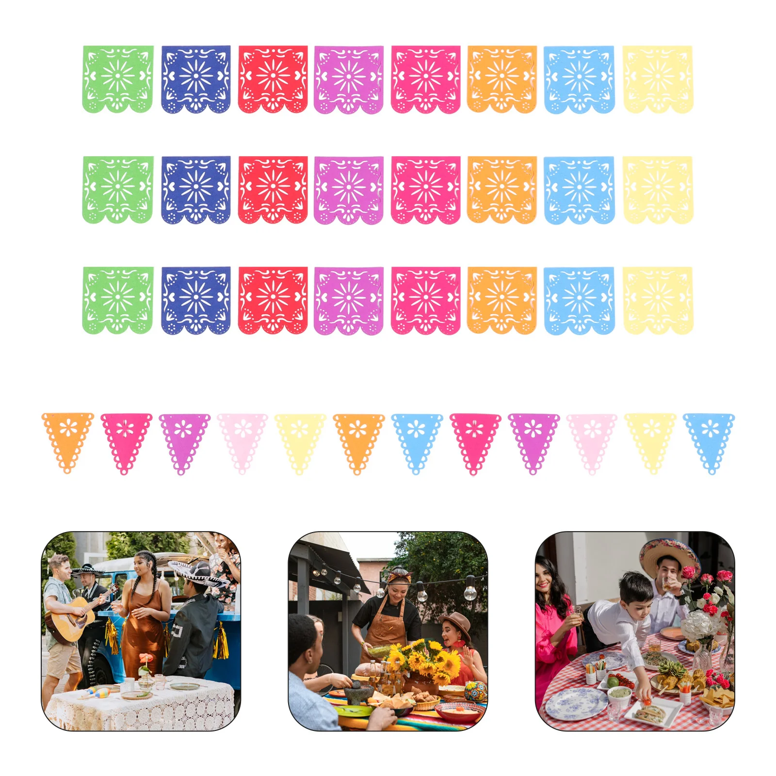 1 set 1 Set Day Of The Dead Banner Premium Felt Flags For Fiesta Party Decorations Mexican Independence Day
1 set 1 Set Day Of The Dead Banner Premium Felt Flags For Fiesta Party Decorations Mexican Independence Day