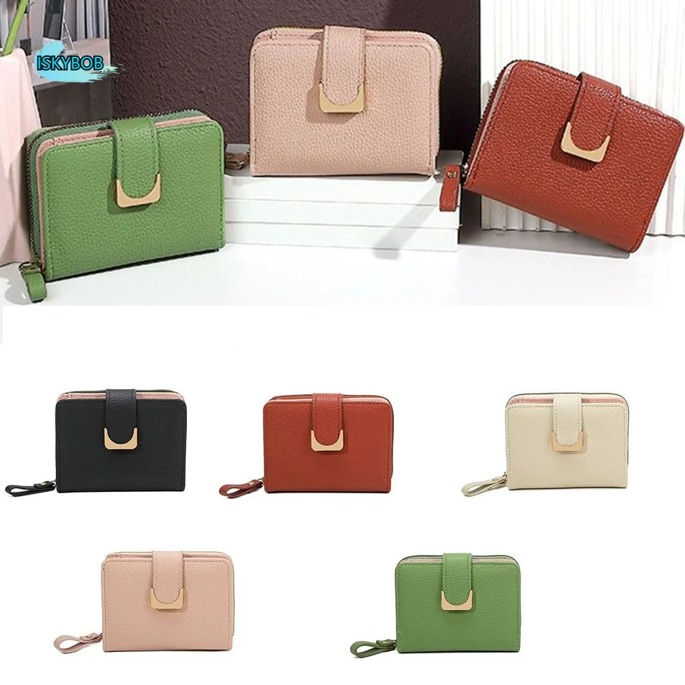 Change Bag PU Leather Women Short Wallets Solid Color Hasp Female Coin Purse Zipper Multi-Cards Slot Card Bag Outdoor
Change Bag PU Leather Women Short Wallets Solid Color Hasp Female Coin Purse Zipper Multi-Cards Slot Card Bag Outdoor