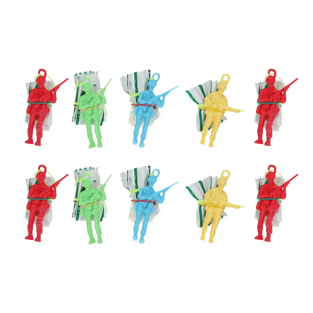 20 Pcs Hand Throw Parachute Kids Army Men Children Throwing Toys Outdoor Carnival
20 Pcs Hand Throw Parachute Kids Army Men Children Throwing Toys Outdoor Carnival