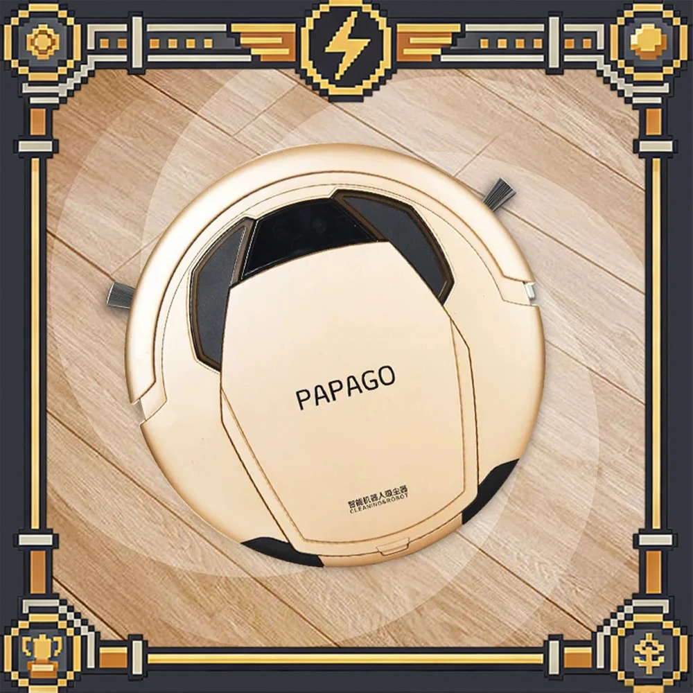 PapaGo M980 Robot Vacuum Cleaner Sweeping Suction Dragging Intelligent obstacle recognition Intelligent planning Quadruple mode
PapaGo M980 Robot Vacuum Cleaner Sweeping Suction Dragging Intelligent obstacle recognition Intelligent planning Quadruple mode