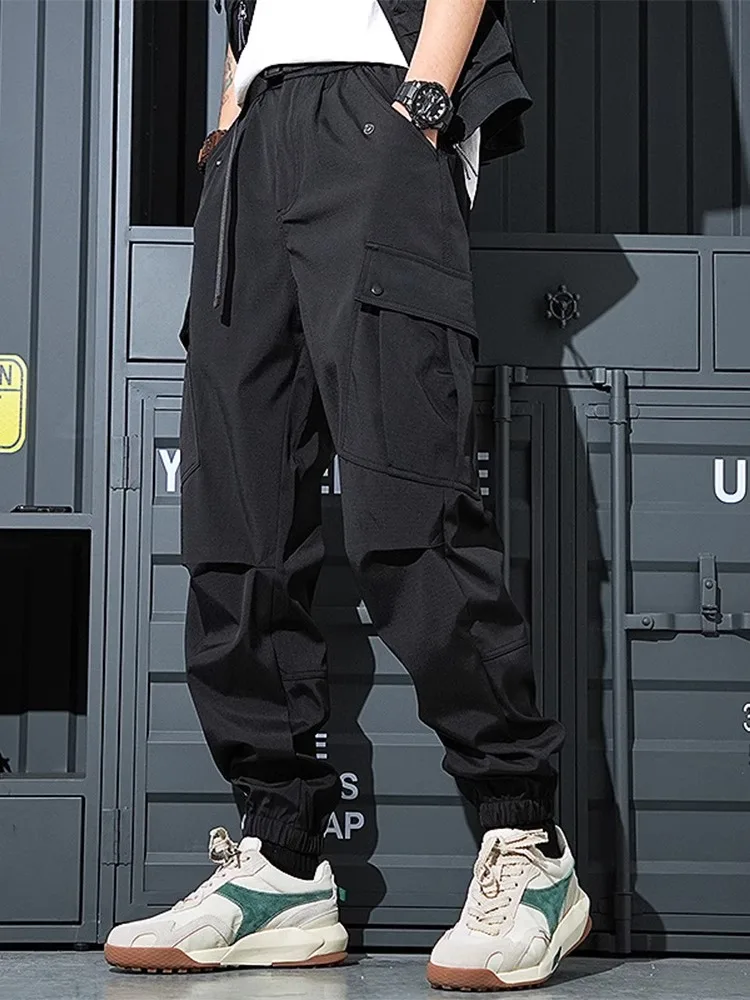 Мужские повседневные брюки свободного кроя, весна-лето, новинка, американские функциональные рабочие брюки, многокарманные брюки с манжетами
Мужские повседневные брюки свободного кроя, весна-лето, новинка, американские функциональные рабочие брюки, многокарманные брюки с манжетами