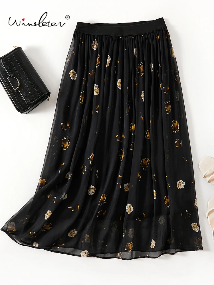 Winsleter-Женские элегантные юбки из 100% шелка, цветочный принт с эластичной резинкой на талии, темпераментная юбка трапециевидной формы для поездок на работу, осень 2023, новинка B59136CC
Winsleter-Женские элегантные юбки из 100% шелка, цветочный принт с эластичной резинкой на талии, темпераментная юбка трапециевидной формы для поездок на работу, осень 2023, новинка B59136CC